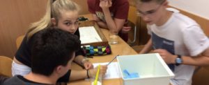 Summer School students chemistry course