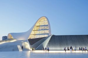 Heydar ALiyev Center Baku Zara Hadid Lite Regal Architecture Course