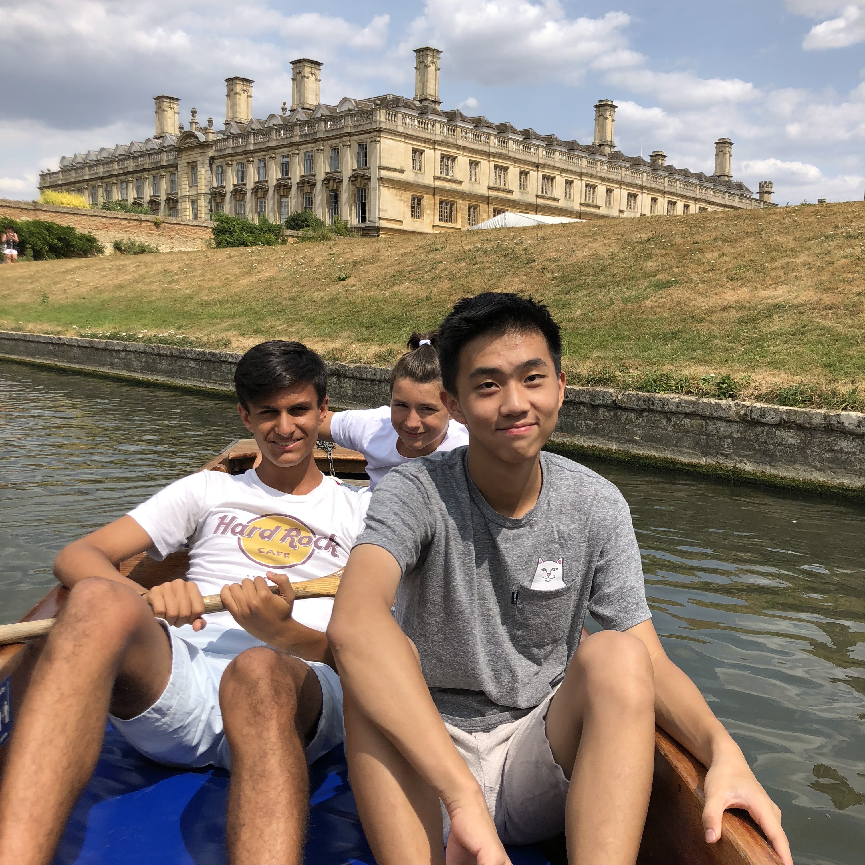 Lite Regal Students Punting in Cambridge