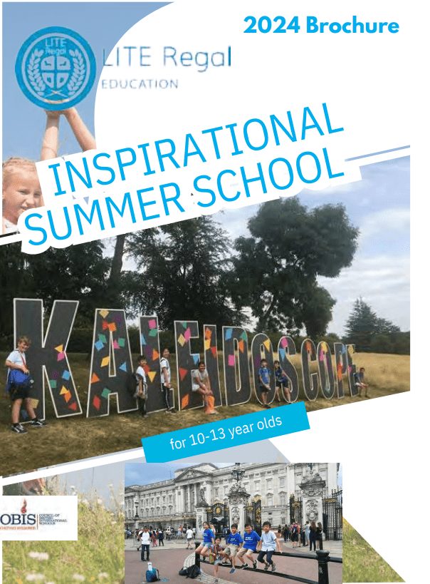 inspirational summer camp brochure 10-13 for children aged 10-13